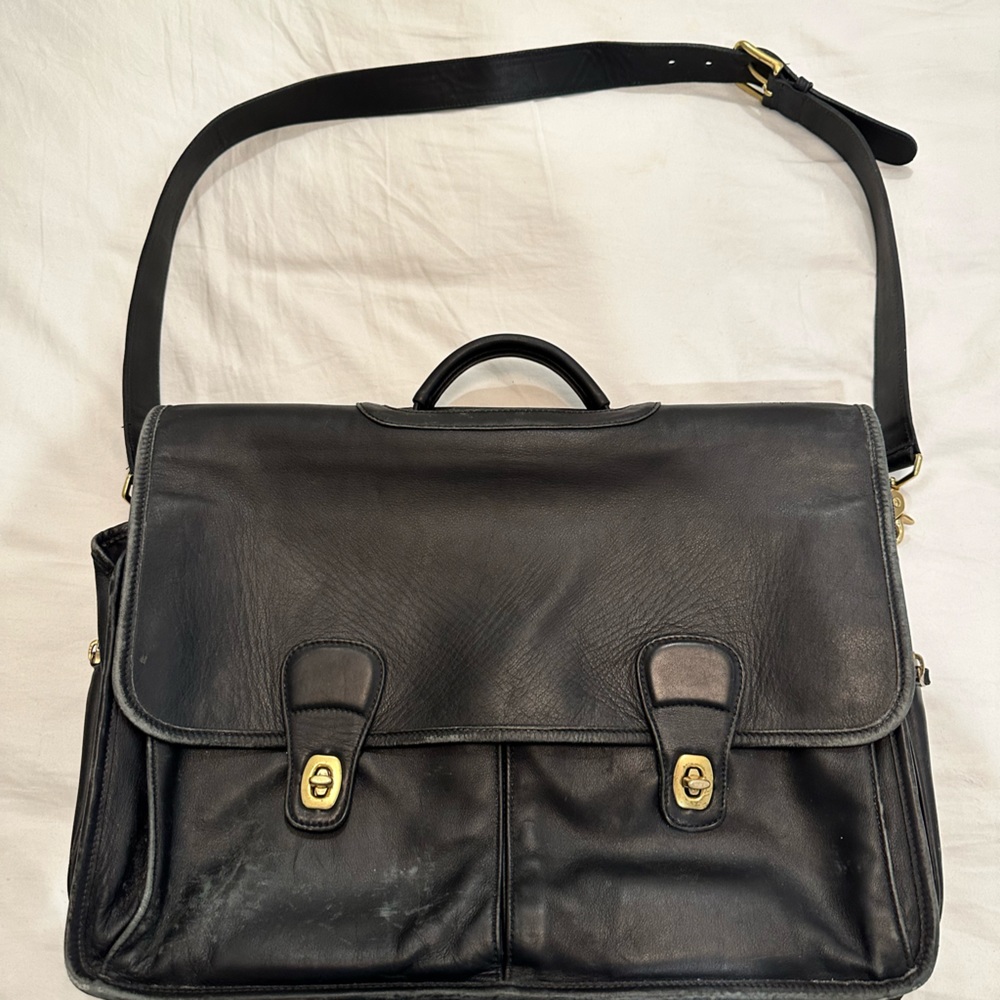 Coach Briefcase - great condition, durable